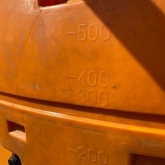 在庫2個→1個となりました。中古農業用タンク500リットル格安で