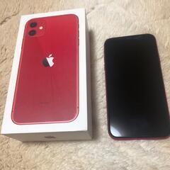 iPhon11 64GB RED SIMフリー 
