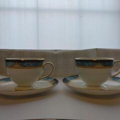 カップ　 Wedgwood　Bone China 2個セット