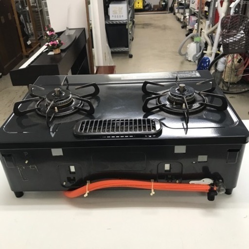 I2402-376 Paloma ガスコンロ IC-N36B-R LPガス用 2017年製 動作確認済み