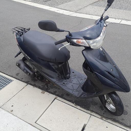 スズキ　アドレスv50 エンジン実働　吹けあがり良好　書類付き　ヘルメット、タイヤロック付き