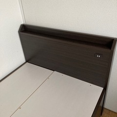 ［お値下げ］ニトリ　収納シングルベッド