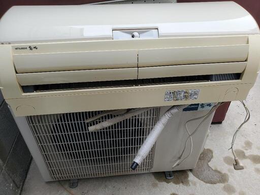 中古三菱電機ホームエアコン 自動掃除