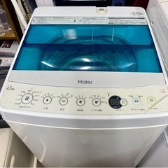 Haier 洗濯機　4.5kg 