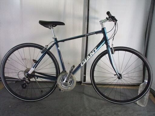 Ｄ317　★19800円★整備済み スポーツ中古自転車 GIANT　エスケープ【クロスバイク　水色　50ｃｍ】