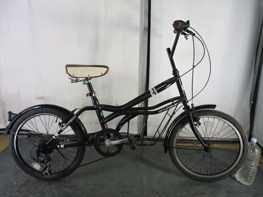 Ｄ319　★10000円★　ミニベロ中古自転車 ドッペルギャンガー330ロードヨット【20インチ 　黒】