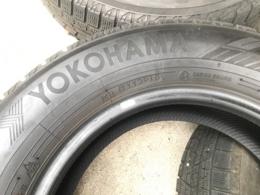 値下げしました】スタッドレスタイヤ 4本セット YOKOHAMA iceGUARD 185 