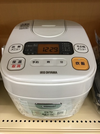 【トレファク神戸新長田】IRIS OHYAMAの炊飯器2018年製です!！【取りに来れる方限定】