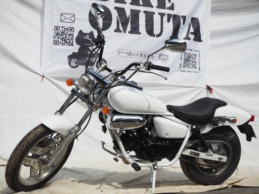 HONDA  マグナ50　ホワイト　整備全塗装済