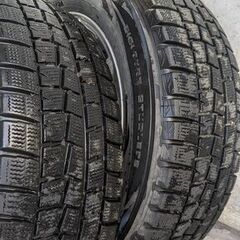 【205/65R16 95Q】ダンロップ ウィンターマックス WM01 スタッドレスタイヤ・ホイールセット　DUNLOP 205/65R16　４本セット