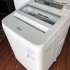 北九州市内配送無料 保証付き 8.0㎏ 洗濯機 NA-F8AE6 2018年製