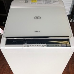 北九州市内配送無料　保証付き　HITACHI(日立)洗濯乾燥機1...