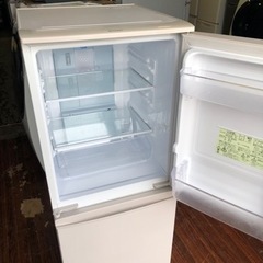 北九州市内配送無料 保証付き SHARP SJ-PD14B-C [冷蔵庫 （137L 
