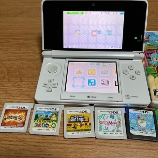 任天堂3DSお楽しみセット（ソフト5種＋amiibo本体＋amiiboカード）