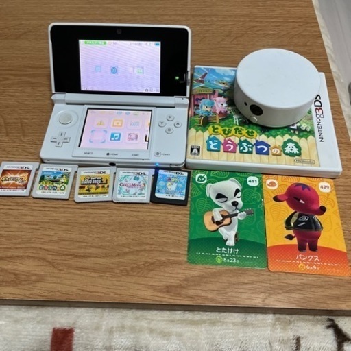任天堂3DSお楽しみセット（ソフト5種＋amiibo本体＋amiiboカード）
