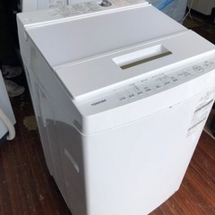 北九州市内配送無料　保証付き　TOSHIBA AW-7D5(W) [全自動洗濯機 （7.0kg） マジックドラム ホワイト]