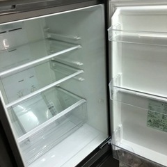 おすすめ　北九州市内配送無料　保証付き　2ドア冷蔵庫 （184L）　ARF-A18-S シルバー