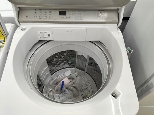 ☆ジモティ割有☆ Panasonic 8K洗濯機 NA-GEFA8H1 2022年製 IK-464  