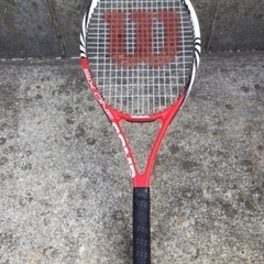 硬式テニスラケット Wilson Six.ONE COMP レッド ウィルソン