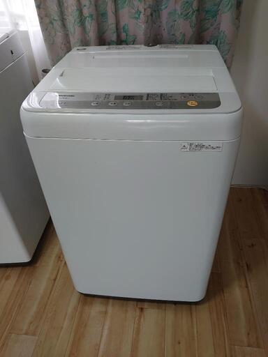 [決定しました]PANASONIC 2018年製 洗濯機 6kg 洗濯槽分解洗浄済 NA-F60B12  1ｹ月保証