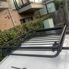 プリウス用　ルーフキャリア+ルーフラック