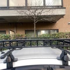 プリウス用　ルーフキャリア+ルーフラック