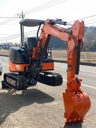 HITACHI ミニ油圧ショベルZX30U-2 全塗装済み