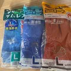 🌸【お値下げ‼️😳新品】耐油性　ビニローブ　2袋　ジャージテムレ...