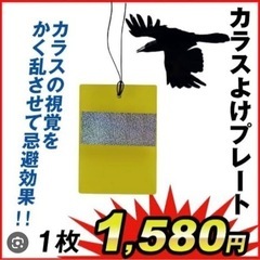 新品★カラスよけプレート