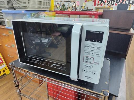 J013★美品★HITACHI★フラット電子レンジ★HMR-FT183★2021年製