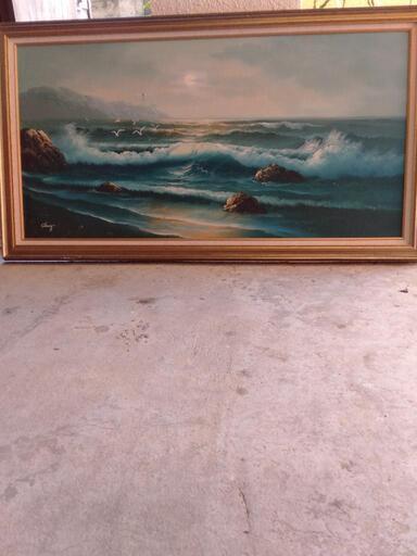 海の風景画