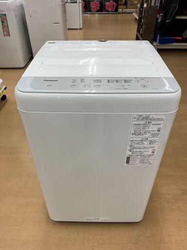 パナソニック　5.0kg全自動洗濯機　NA-F5B1　2023年製