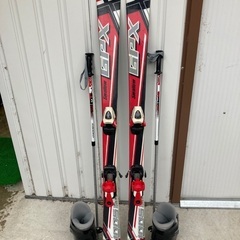 子供スキーセット　スキー板スワロー130センチ　靴カザマ23セン...
