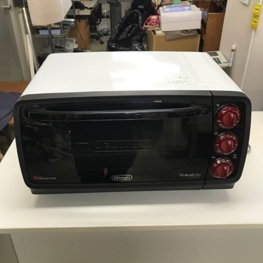 ☆値下げ☆I2402-392 DeLonghi コンベクションオーブン E014902J-WN 通電確認済み キズ汚れ有り