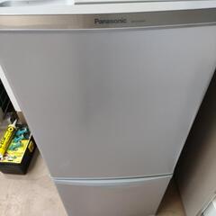 パナソニック 138L 2ドア冷凍冷蔵庫 NR-B148W-S ...