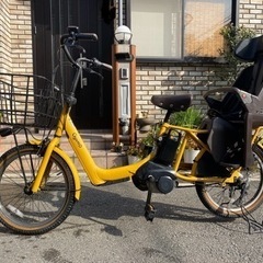 お譲り先決定】子ども乗せ電動自転車 gyutto
