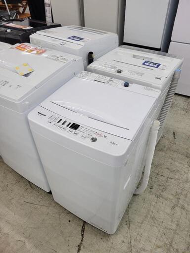 安心の6ヶ月保証付き！！Hisense 全自動洗濯機 HW-T55D 5.5kg 2021年製 50/60Hz
