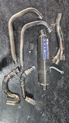 Vmax OVER オーバー　フルエキ　ステンカーボン