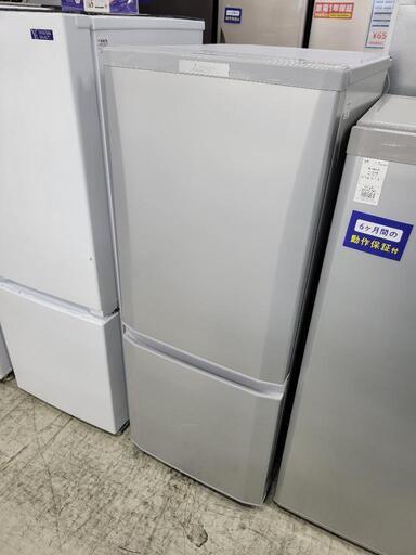 安心の6ヶ月保証付き！！ MITSUBISHI 2ドア 冷蔵庫 MR-P15D-S 146L 2019年製