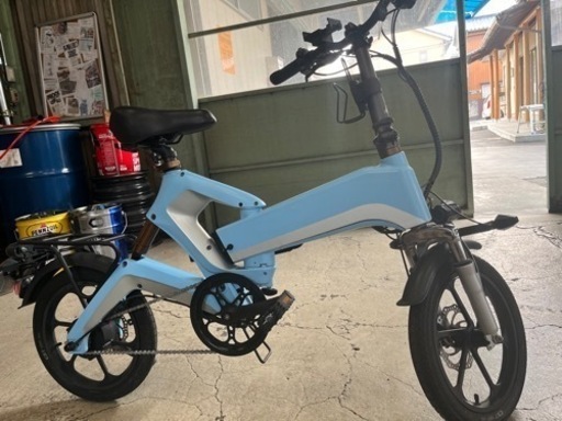 K6-Bike（原動機付自転車第1種） 現状引き渡し 折り畳み式で持ち運び自由なE-bike! 公道走行可能、最新モデルで新色も