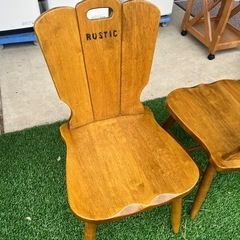 karimoku カリモク RUSTIC チェア／ニング 椅子／昭和レトロ
