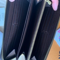 確実正規店、難波店で購入?ルイヴィトン lv 長財布?
