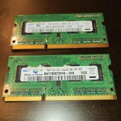 SAMSUNG DDR3 1GB 1Rx8 PC3-10600S...
