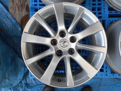 LEXUSレクサス IS GSE20 純正 17インチ 17X8J +45 レクサス純正17