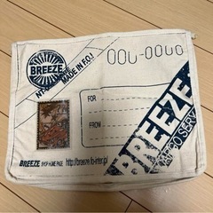 breeze★メッセージカード付き布製プレゼントBOX