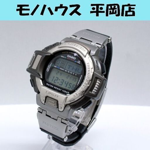 動作品 CASIO PROTREK PRT-600 気圧/高度/温度 登山 ハイキング アウトドア カシオ プロトレック 24年2月電池交換済 札幌市 清田区 平岡 動作品 CASIO PROTREK PRT-600 気圧/高度/温度 登山 ハイキング