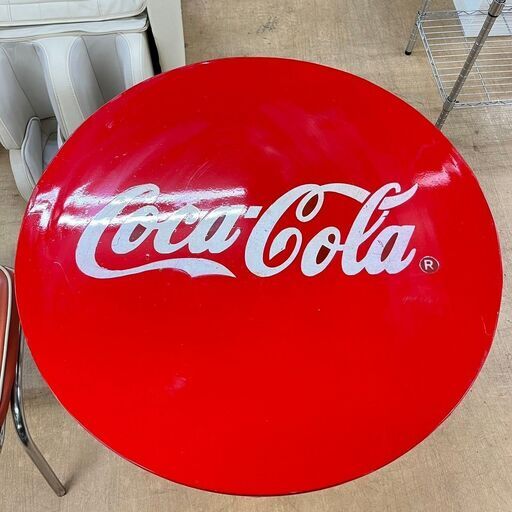 ☆Coca-Cola テーブルと椅子セットレア物!! 廃盤レア コカコーラ