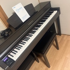 ピアノ　YAMAHA CLP-635DW クラビノーバ　美品