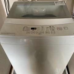 洗濯機　2019年　6.0kg