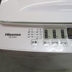 ✅Hisense 電気洗濯機✅ ✅HW-E4504✅送料設置無料 送料設置無料Hisense 全自動電気洗濯機 HW-E4504